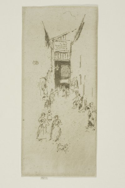 Pasaje Fleur-de-lys de James Abbott McNeill Whistler