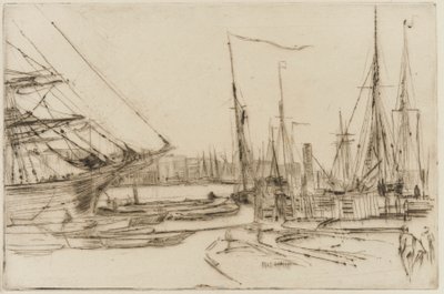 Desde Billingsgate de James Abbott McNeill Whistler