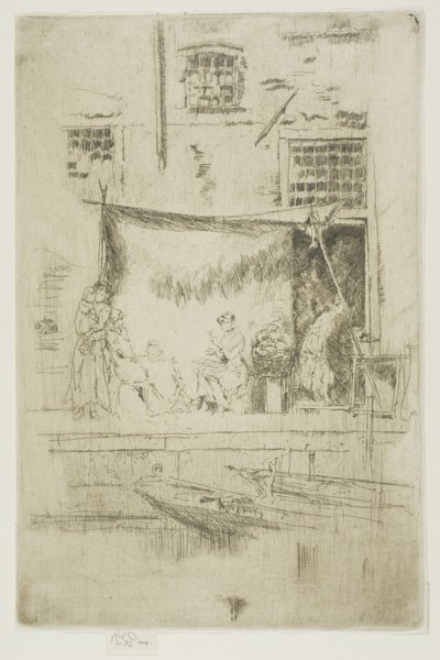 Puesto de frutas de James Abbott McNeill Whistler