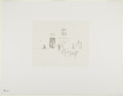 Puerta del Escenario de Gaiety de James Abbott McNeill Whistler