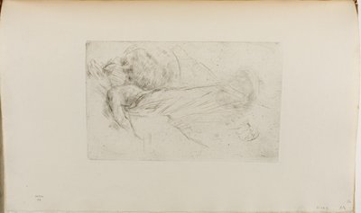 Chica acostada de James Abbott McNeill Whistler