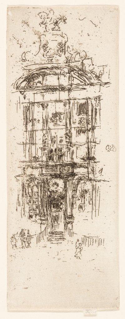 Casa de Oro, Bruselas de James Abbott McNeill Whistler