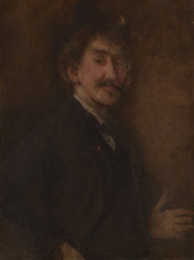 Oro y marrón: autorretrato de James McNeill Whistler