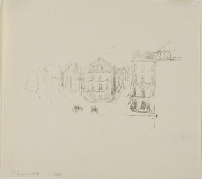 Grand Rue, Dieppe de James McNeill Whistler