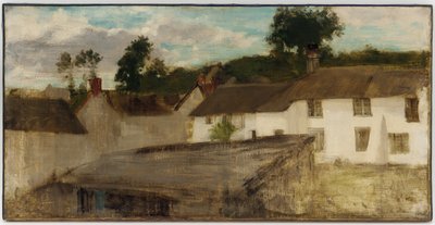 Verde y Plata: Las Cabañas de Devonshire de James Abbott McNeill Whistler
