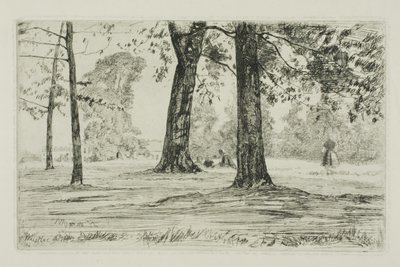 Parque de Greenwich de James Abbott McNeill Whistler