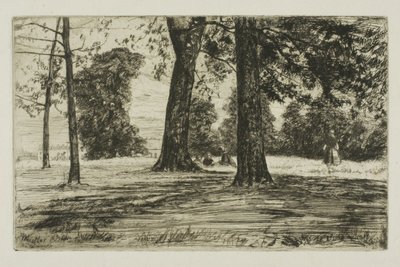 Parque de Greenwich de James Abbott McNeill Whistler