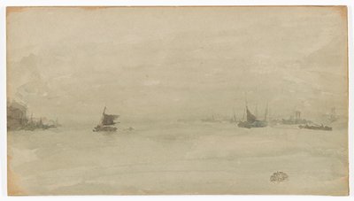 Gris y plata–Liverpool de James Abbott McNeill Whistler