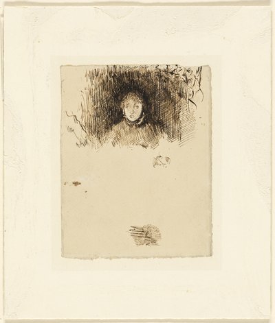 Cabeza de niña de James McNeill Whistler