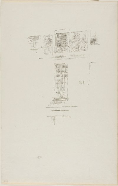 Ventanas del Hôtel Colbert de James McNeill Whistler