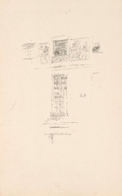 Hôtel Colbert, Ventanas de James McNeill Whistler