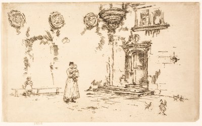 Hôtel Lallemont, Bourges de James McNeill Whistler
