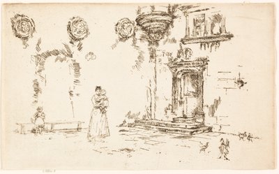 Hôtel Lallemont, Bourges de James McNeill Whistler