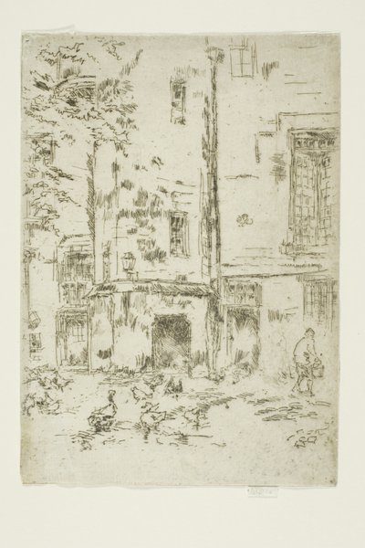 Hôtel de la Croix Blanche de James McNeill Whistler