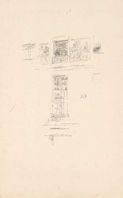 Hôtel Colbert, Ventanas de James McNeill Whistler