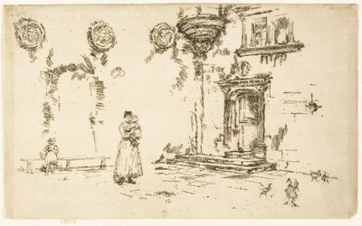 Hôtel Lallemont, Bourges de James Abbott McNeill Whistler