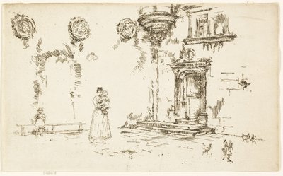 Hôtel Lallemont, Bourges de James Abbott McNeill Whistler