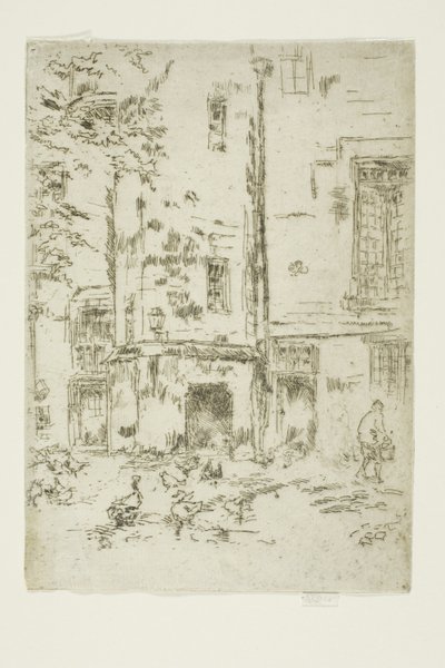Hôtel de la Croix Blanche de James Abbott McNeill Whistler