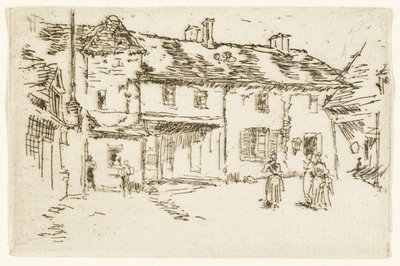 Hôtel de la Promenade, Loches de James Abbott McNeill Whistler