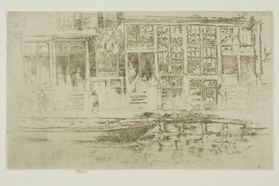 Barrio judío de Ámsterdam de James McNeill Whistler