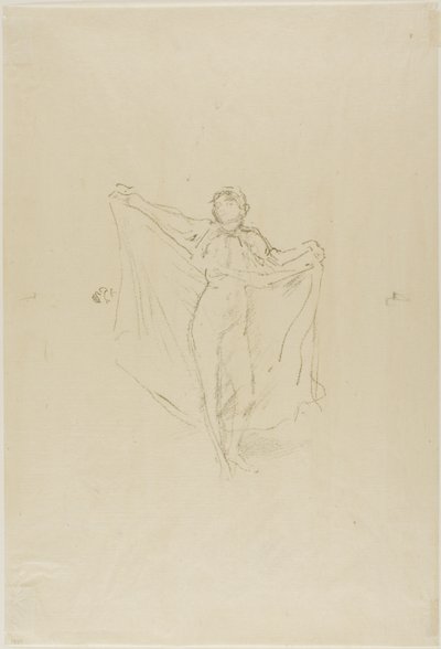 La bailarina: un estudio del desnudo de James Abbott McNeill Whistler