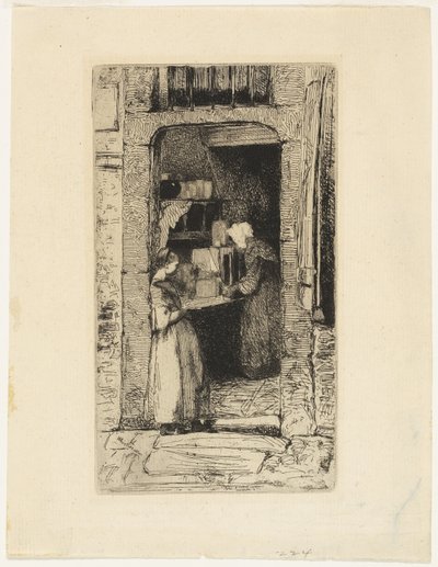 La vendedora de mostaza de James Abbott McNeill Whistler