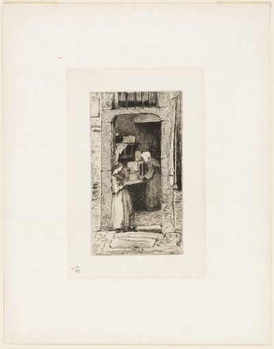 La vendedora de mostaza de James Abbott McNeill Whistler