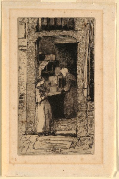 La vendedora de mostaza de James Abbott McNeill Whistler