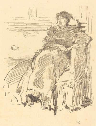 El vestido rojo de James Abbott McNeill Whistler