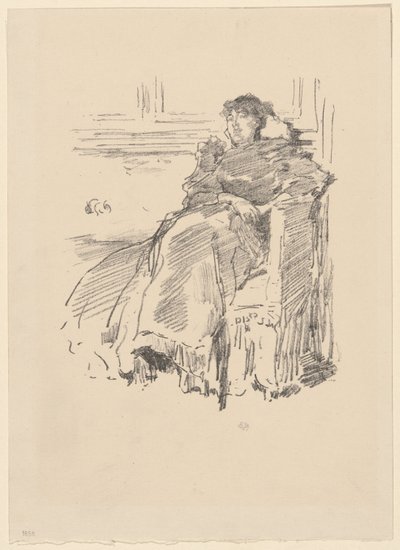 El vestido rojo de James McNeill Whistler