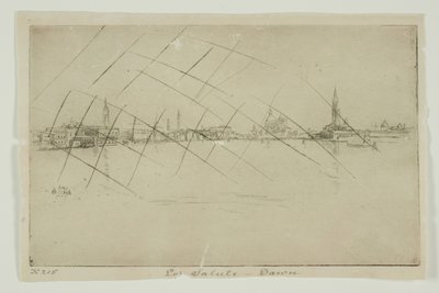 La Salute: Amanecer de James Abbott McNeill Whistler