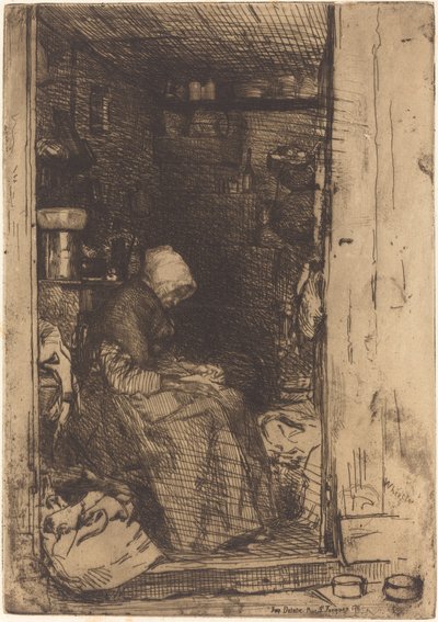 La Vieille aux Loques de James Abbott McNeill Whistler