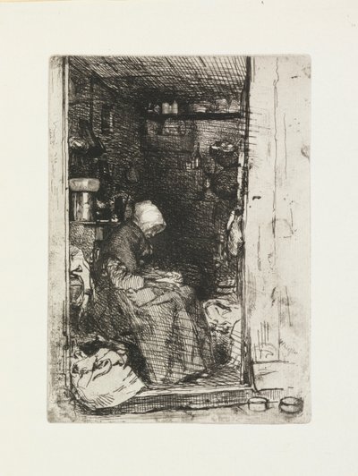 La vieja con harapos de James Abbott McNeill Whistler