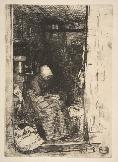 La vieja de los harapos de James McNeill Whistler