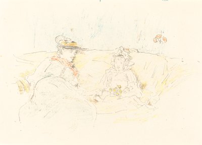Dama y niño de James Abbott McNeill Whistler