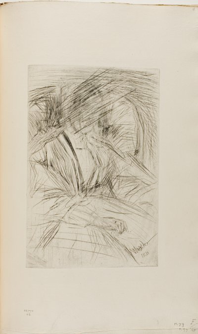 Dama en un sillón de James Abbott McNeill Whistler