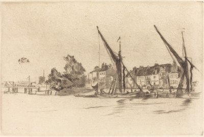 Casas Lindsey de James Abbott McNeill Whistler