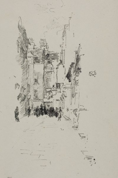 Pequeño Patio, Feria de la Tela de James Abbott McNeill Whistler