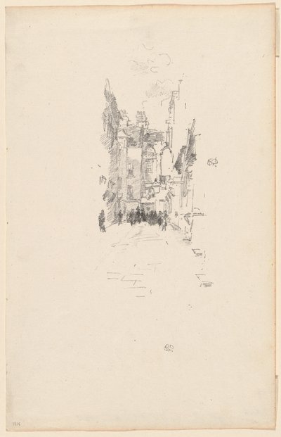 Pequeño tribunal, Feria de la Tela de James Abbott McNeill Whistler