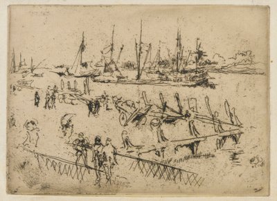 Pequeño Dordrecht de James Abbott McNeill Whistler