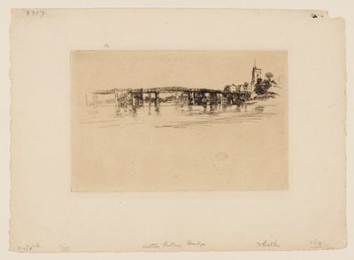 Pequeño puente de Putney de James Abbott McNeill Whistler