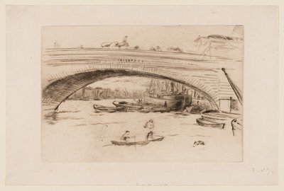 Puente de Londres de James Abbott McNeill Whistler