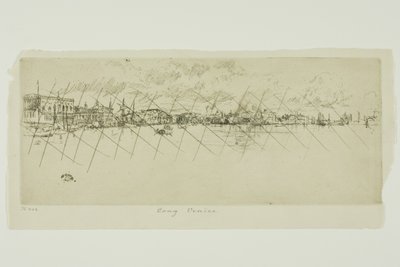 Venecia Larga de James Abbott McNeill Whistler
