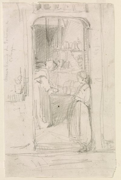 Vendedor de calabazas en Colonia de James Abbott McNeill Whistler