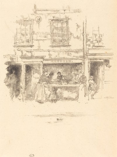La pescadería de Maunder, Chelsea de James Abbott McNeill Whistler