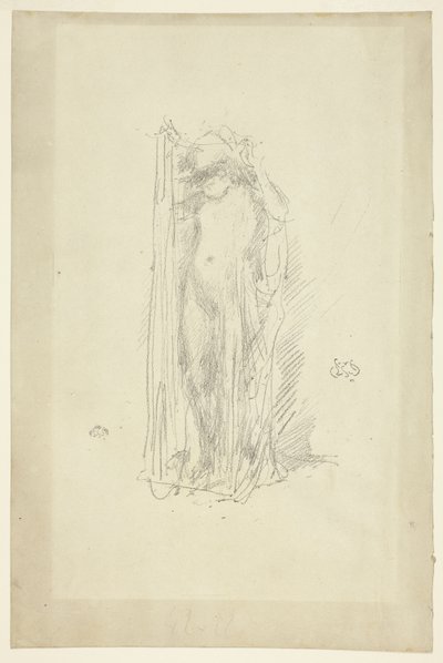Modelo Draping de James Abbott McNeill Whistler