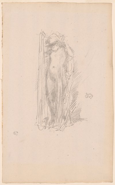 Modelado de drapeado de James Abbott McNeill Whistler