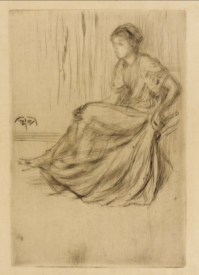 Modelo Sentado de James Abbott McNeill Whistler