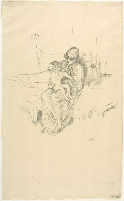 Madre e hijo nº 1 de James McNeill Whistler