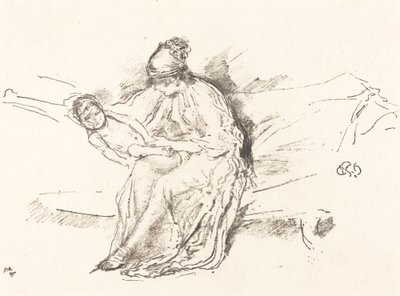 Madre e Hijo, No. 4 de James Abbott McNeill Whistler